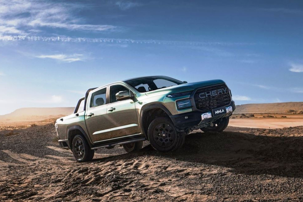 Test af Chery Himla 2025 pickup med stigeramme: Specifikationer, udstyr, fotos