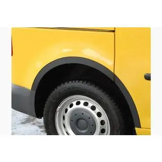 Skærmkantslister (HB, 4 stk., sorte) Opel Astra H 2004–2013 foto 1