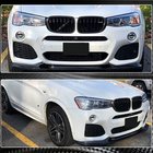 BMW X4 F26 2014–2018 Frontspoilerlæbe til forreste kofanger (til M-Sport, kulfiber) foto 5