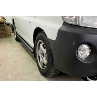 Siderør BB002 Black (2 stk., rustfrit stål) Hyundai H200, H1, Starex 1998–2007 foto 1