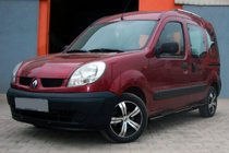 Renault Kangoo 1998–2008 Siderør Black (2 stk., rustfrit stål) foto 5
