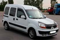 Renault Kangoo 1998–2008 Siderør Black (2 stk., rustfrit stål) foto 6
