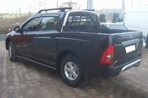 SsangYong Action 2005–2018 Siderør Black (2 stk., rustfrit stål) foto 2