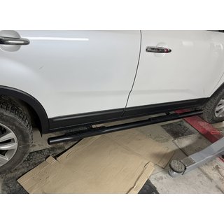 Siderør Black (2 stk., rustfrit stål) Kia Sorento II XM 2009–2014 foto 1