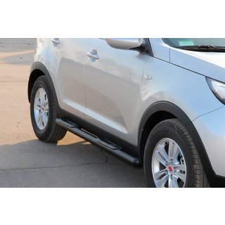 Siderør Black (2 stk., rustfrit stål) Kia Sportage 2010–2015 foto 4