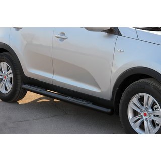 Siderør Black (2 stk., rustfrit stål) Kia Sportage 2010–2015 foto 2