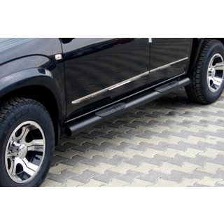Siderør til standardbase Black (2 stk., rustfrit stål) Toyota Rav 4 2006–2013 foto 1