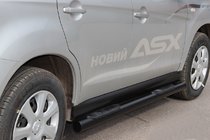 Mitsubishi ASX 2010–2023 Siderør BB002 Black (2 stk., rustfrit stål) foto 4