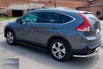 Honda CRV 2012–2016 Siderør BB002 Black (2 stk., rustfrit stål) foto 3