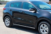 Kia Sportage 2015–2021 Siderør BB002 Black (2 stk., rustfrit stål) foto 5
