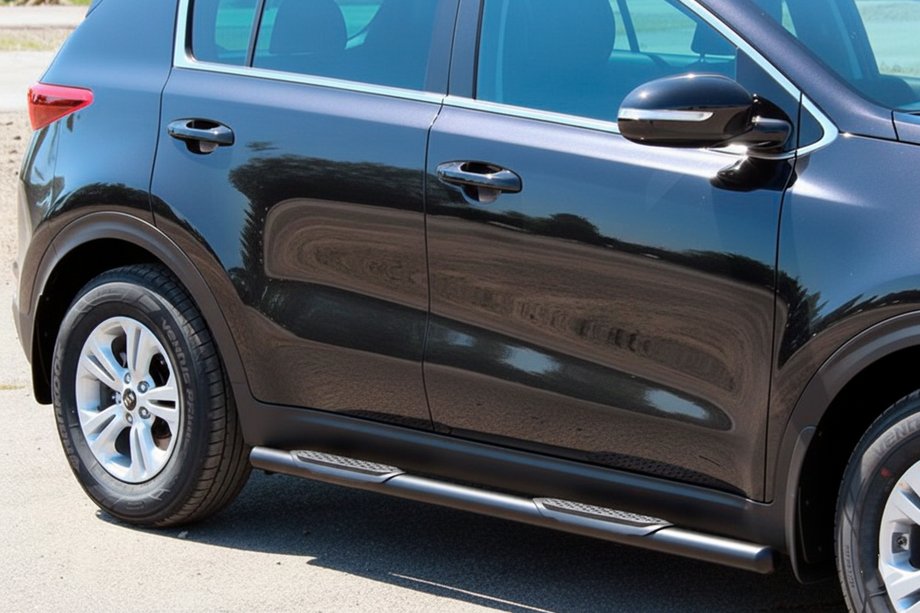 Kia Sportage 2015–2021 Siderør BB002 Black (2 stk., rustfrit stål) Image