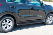 Kia Sportage 2015–2021 Siderør BB001 Black (2 stk., rustfrit stål) foto 1