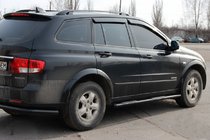 SsangYong Kyron 2005–2014 Siderør BB002 Black (2 stk., rustfrit stål) foto 3