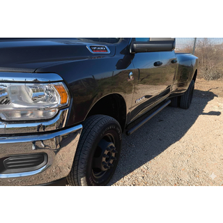 Siderør standard Black (2 stk., rustfrit stål) Dodge RAM (DR/DH/D1/DC/DM) 2002–2009 foto 3