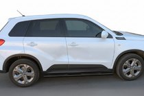 Suzuki Vitara 2015– Siderør Black (2 stk., rustfrit stål) foto 1