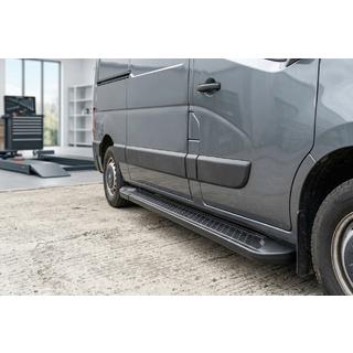 Allmond Black sidetrin (2 stk., aluminium) foto 1