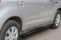 Mitsubishi Eclipse Cross 2017– Siderør BB002 Black (2 stk., rustfrit stål) foto 1