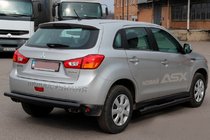 Mitsubishi Eclipse Cross 2017– Siderør BB002 Black (2 stk., rustfrit stål) foto 3