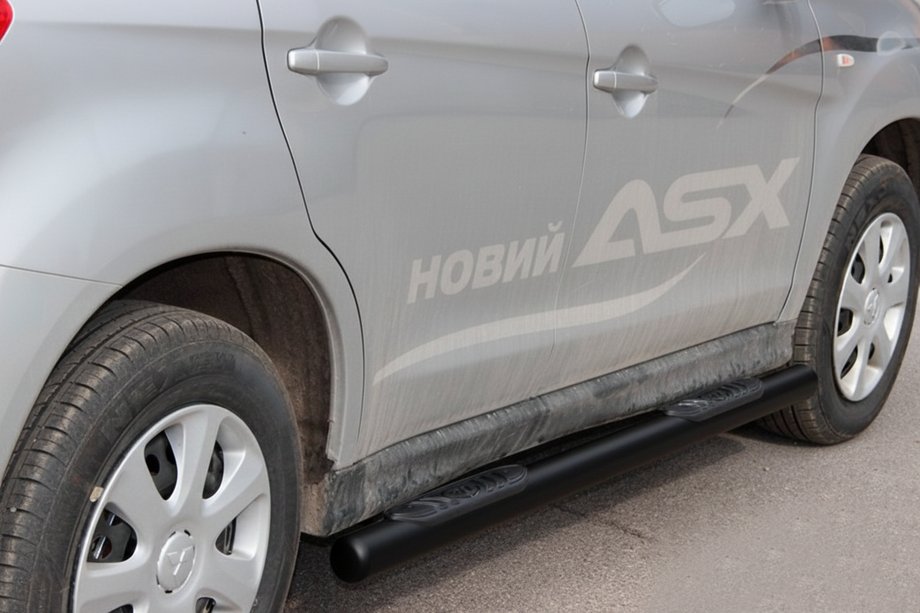 Mitsubishi Eclipse Cross 2017– Siderør BB002 Black (2 stk., rustfrit stål) Image