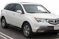 Acura MDX 2007–2013 Siderør Black (2 stk., rustfrit stål) foto 3