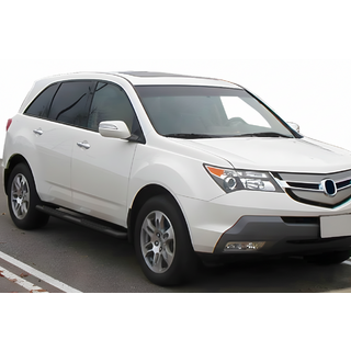 Siderør Black (2 stk., rustfrit stål) Acura MDX 2007–2013 foto 3