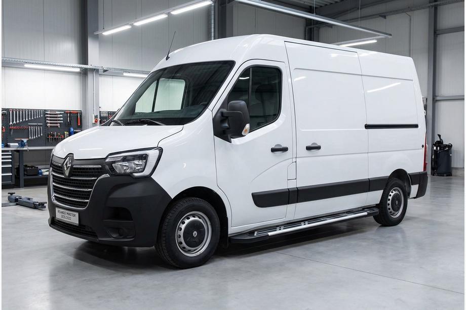 Renault Master 2011–2023 Sunrise sidetrin (2 stk., aluminium) Image