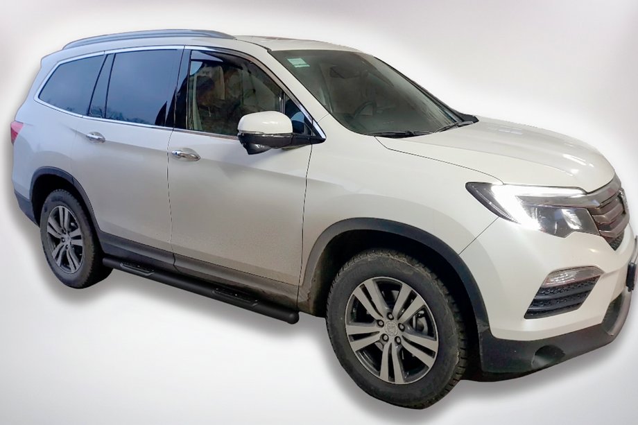 Honda Pilot 2015–2022 Siderør Black (2 stk., rustfrit stål) Image