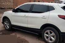 Nissan Qashqai 2014–2021 Siderør Black (2017-2021, 2 stk., rustfrit stål) foto 4