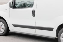 Peugeot Bipper 2008–2017 Siderør Ø60 Black (2 stk., rustfrit stål) foto 2