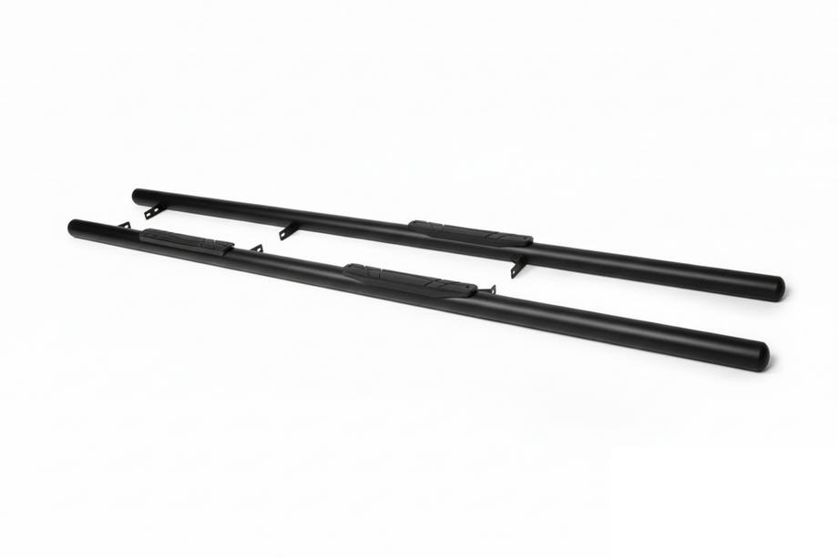Hyundai Santa Fe 3 2012–2018 Siderør B3 Black (2 stk., rustfrit stål) Image
