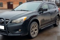Subaru XV 2011–2017 Siderør BB002 Black (2 stk., rustfrit stål) foto 1