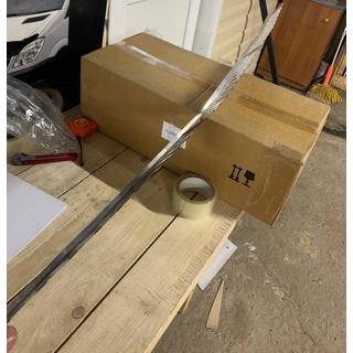 Udsalg Bagkofangerliste i rustfrit stål foto 4