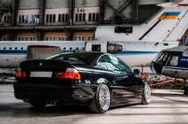BMW 3-serie E46 1998–2006 CSL-Style V3 spoiler (til SD, blank sort) foto 11