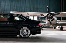 BMW 3-serie E46 1998–2006 CSL-Style V3 spoiler (til SD, blank sort) foto 10