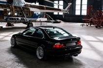 BMW 3-serie E46 1998–2006 CSL-Style V3 spoiler (til SD, blank sort) foto 8