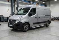 Renault Master 2011–2023 Sidetrin Allmond Grey (2 stk., aluminium) foto 1