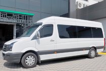 Volkswagen Crafter 2006–2016 Siderør Black (2 stk., rustfrit stål) Ø70, Long-ExtraLong foto 2
