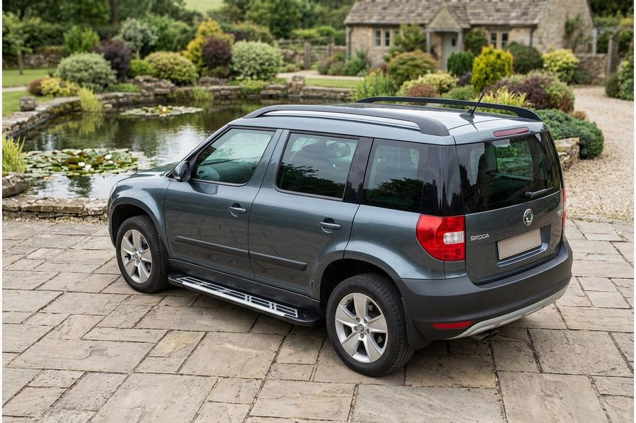 Skoda Yeti 2009–2017 Sunrise sidetrin (2 stk., aluminium) Image