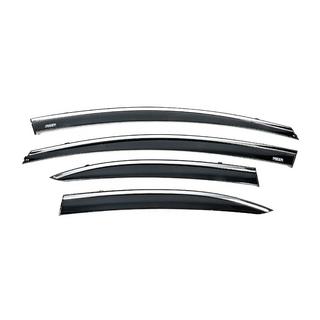 Vindafvisere med kromliste (4 stk., Niken) Honda Civic Sedan VIII 2006–2011 foto 1