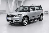 Skoda Yeti 2009–2017 RedLine V1 sidestrin (2 stk., aluminium) foto 1