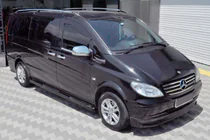 Mercedes Viano 2004–2014 Siderør Black (2 stk., rustfrit stål) foto 1