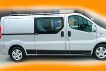 Nissan NV300/Primastar 2016– Siderør BB002 Black (2 stk., rustfrit stål) foto 8