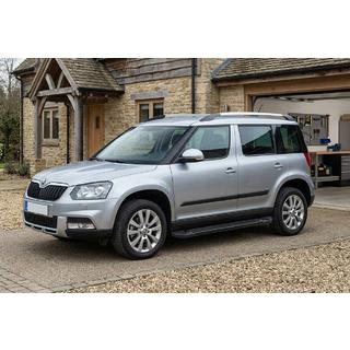 RedLine Black side trinbrætter (2 stk., aluminium) Skoda Yeti 2009–2017 foto 1