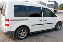 Volkswagen Caddy 2004–2010 Siderør BB001 Black (2 stk., rustfrit stål) foto 2