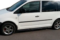 Volkswagen Caddy 2004–2010 Siderør BB001 Black (2 stk., rustfrit stål) foto 5