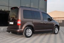 Volkswagen Caddy 2010–2015 Siderør BB001 Black (2 stk., rustfrit stål) Ø60, standard beslag foto 7