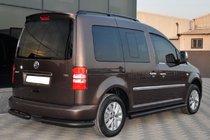 Volkswagen Caddy 2020– Siderør BB001 Black (2 stk., rustfrit stål) foto 6