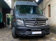 Mercedes Sprinter W906 2006–2018 Forreste nedre beskyttelsesbøjle Shark Black (rustfrit stål) 2013→ foto 2