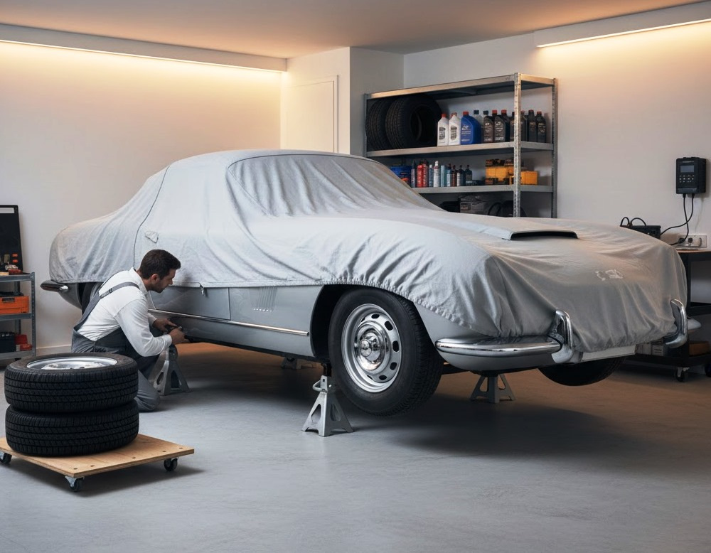 Sådan opbevarer du bilen korrekt om vinteren: tips til optimal konservering
