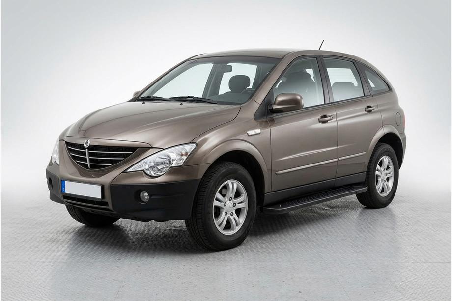 SsangYong Action 2005–2018 Allmond Black sidetrin (2 stk., aluminium) Image